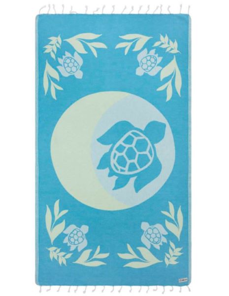 Sand Cloud Aqua Nix 37 x 67 Beach Towel WSF22TOW014AQUR
