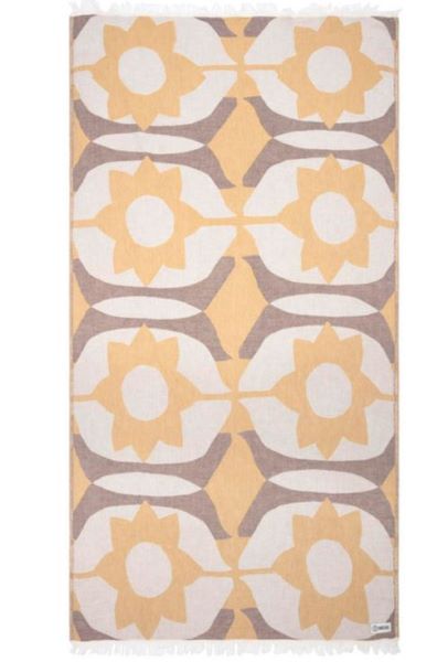 Sand Cloud Aria Double Weave Fringe Blanket WSS23TOW013SUNR