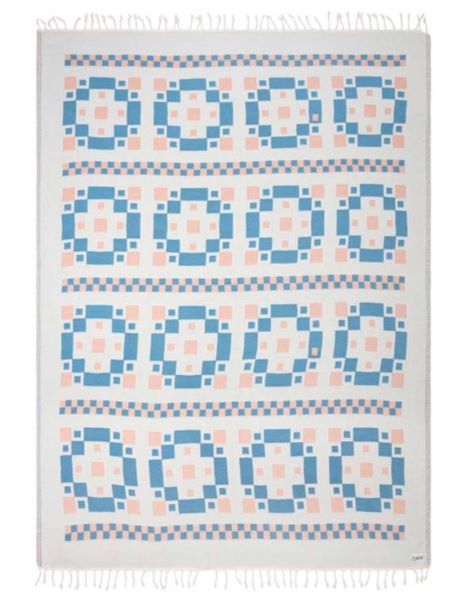 Sand Cloud Blue Milo Heavy Weight Blanket WSS23BKT002BLUL