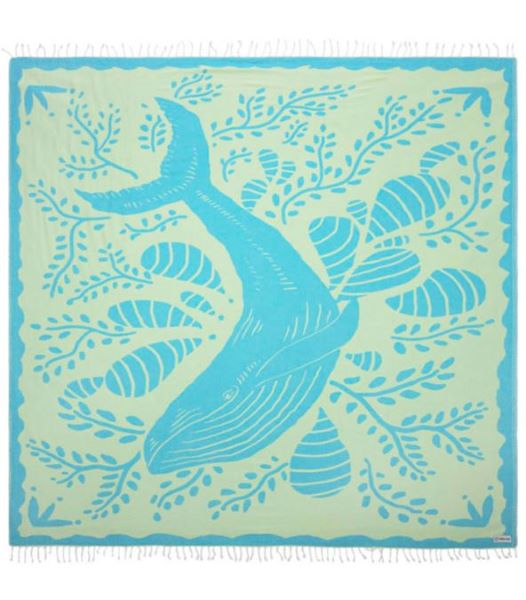 Sand Cloud Crater 75 x 75 Beach Towel WSU22TOW005AQUX