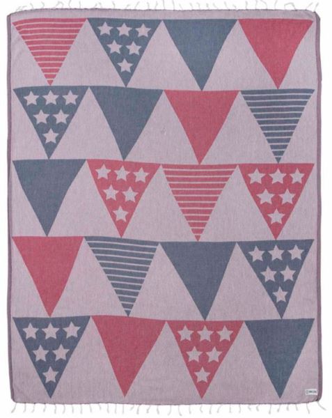 Sand Cloud Flags 53 x 64 Beach Towel WSU22TOW013NATL