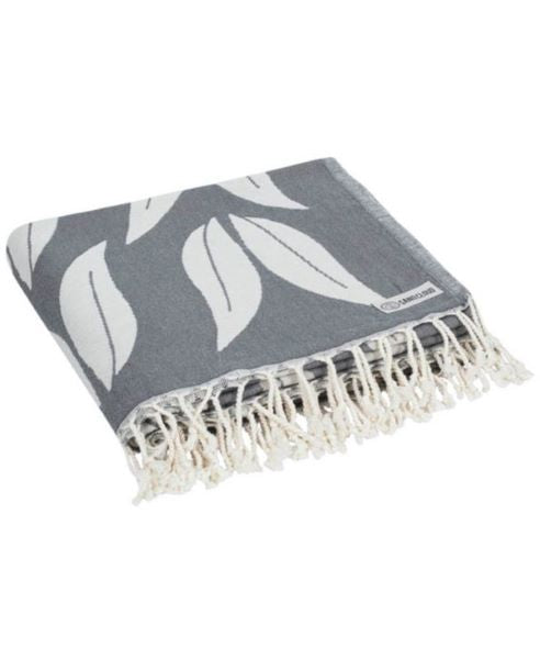 Sand Cloud Grey Gemini 51 X 71 Inches Beach Towel WSS22TOW019GREL