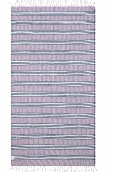 Sand Cloud Lavender Ego Stripe 37 X 67 Beach Towel WSF22TOW003LAVR
