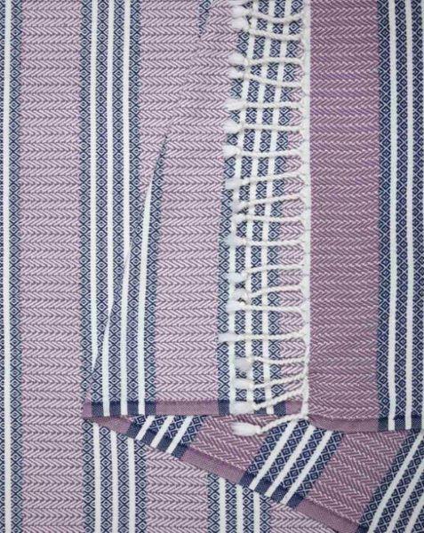 Sand Cloud Lavender Ego Stripe 37 X 67 Beach Towel WSF22TOW003LAVR