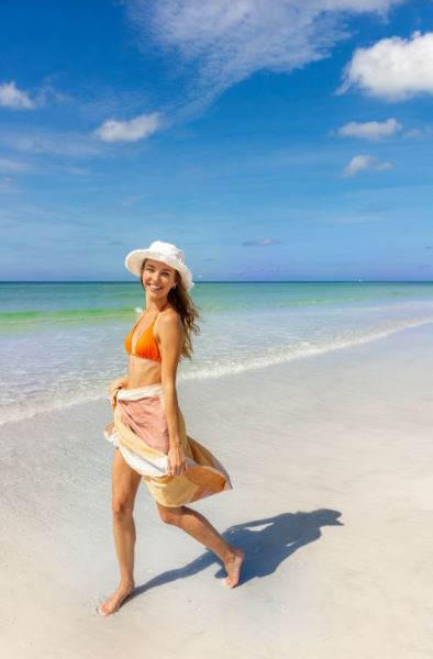 Sand Cloud Multicolored Mars 34 X 65 Beach Towel WSS22TOW006MLTR