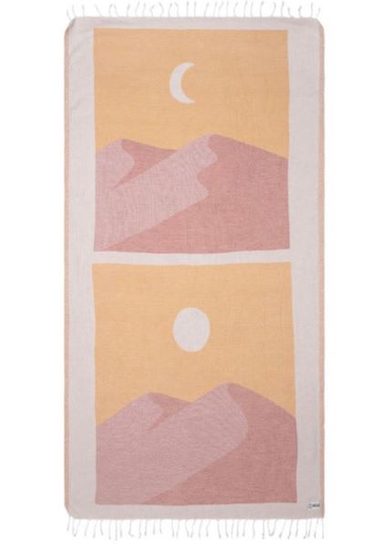 Sand Cloud Multicolored Mars 34 x 65 Beach Towel WSS22TOW006MLTR