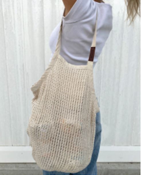 Sand Cloud Natual Net Market Bag NBG002NATOS