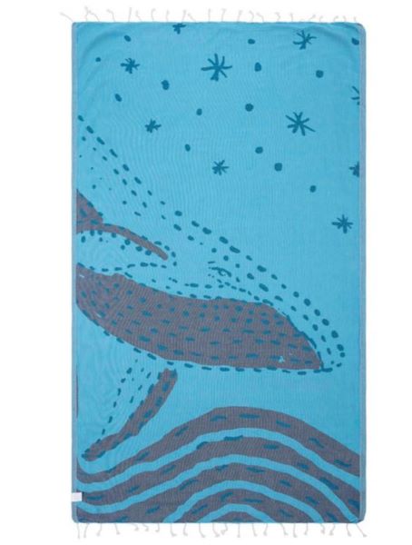 Sand Cloud Navy Maxwell 37 X 67 Beach Towel WSF22TOW033NVYR