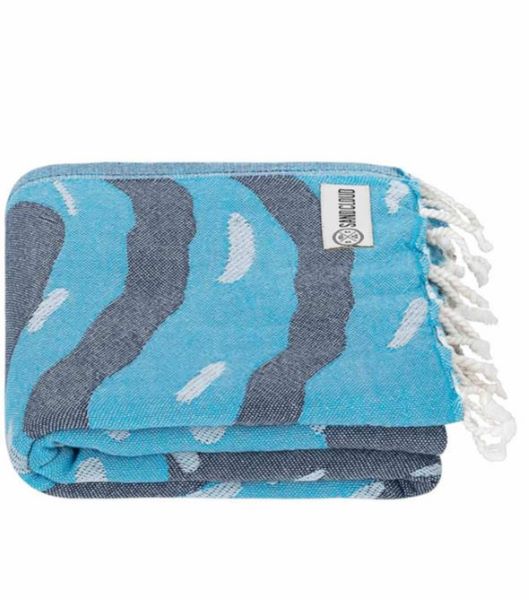 Sand Cloud Navy Maxwell 37 X 67 Beach Towel WSF22TOW033NVYR