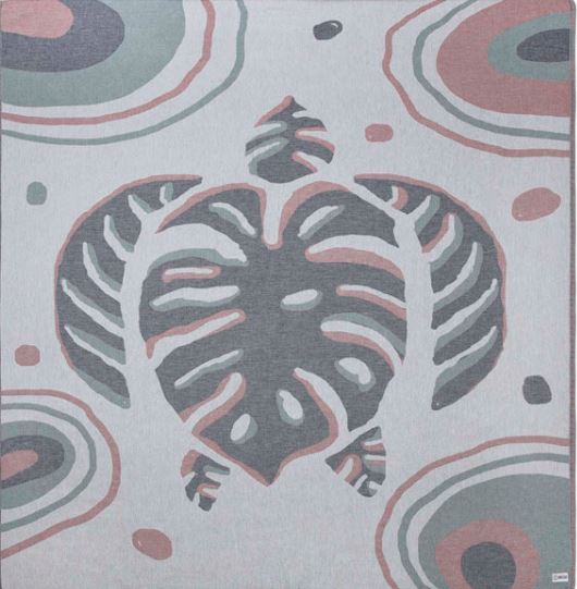 Sand Cloud Paradise Turtle Beach Towel WSS22TOW023OLVXL