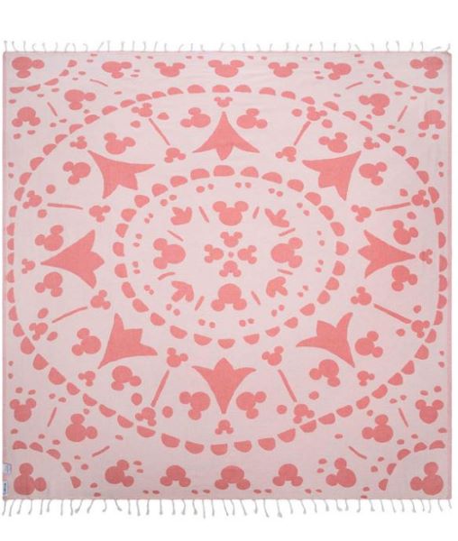 Sand Cloud Pink Mickey Boho Ember XL 72 X 76 Beach Towel DIS22TOW001EMBX