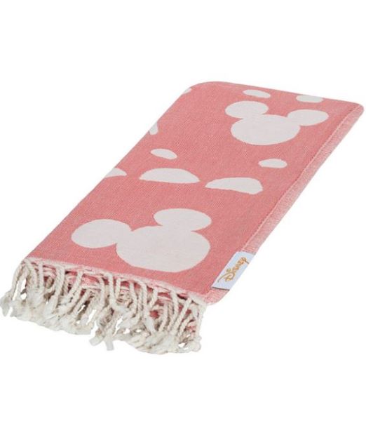 Sand Cloud Pink Mickey Boho Ember XL 72 X 76 Beach Towel DIS22TOW001EMBX