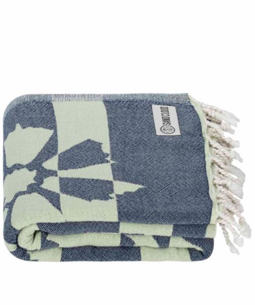 Sand Cloud Sage Mass 37 X 67 Beach Towel WSF2TOW012SAGR