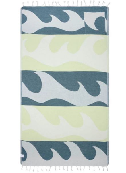 Sand Cloud Sage Surge 37 X 67 Beach Towel WSF22TOW013SAGR