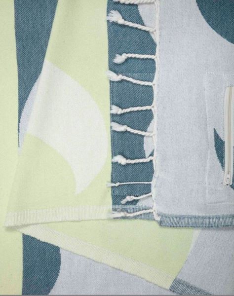 Sand Cloud Sage Surge 37 X 67 Beach Towel WSF22TOW013SAGR