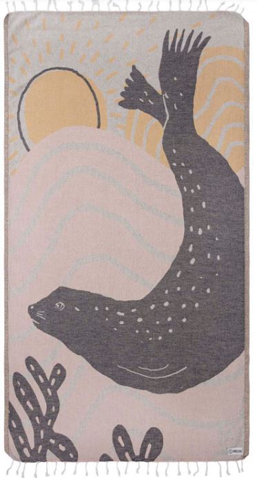 Sand Cloud Steller Beach Towel WSS22TOW022MLTRG