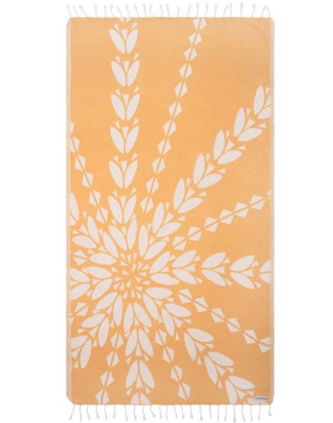 Sand Cloud Sunflower Cormet 37 x 67 Beach Towel WSF22TOW021SUNR