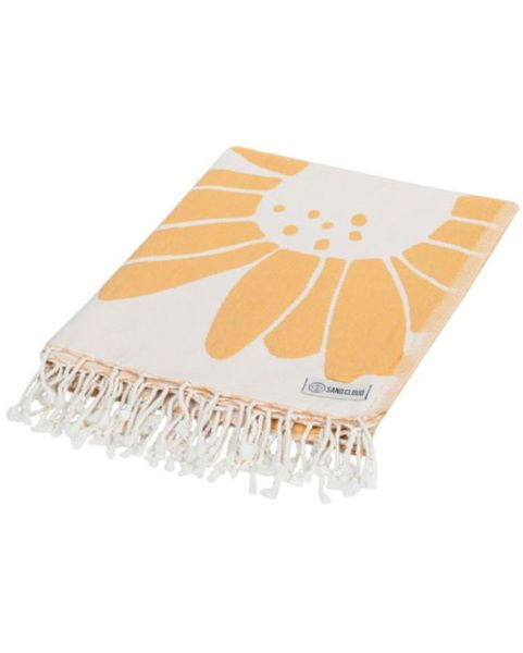 Sand Cloud Sunflower Daisy 51 X 70 Inches Beach Towel WSS22TOW007SUNL