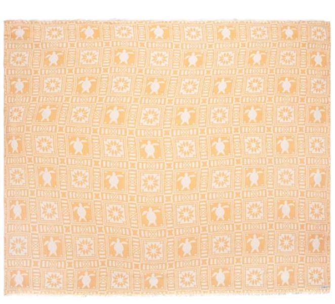 Sand Cloud Sunshine Turtle Party Blanket 4 Layer Gauze Weave WSU23PBK001SUNX