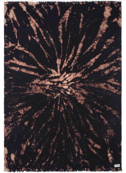 Sand Cloud Tiger Stripe Beach Towel WSS22TOW024BLKLG