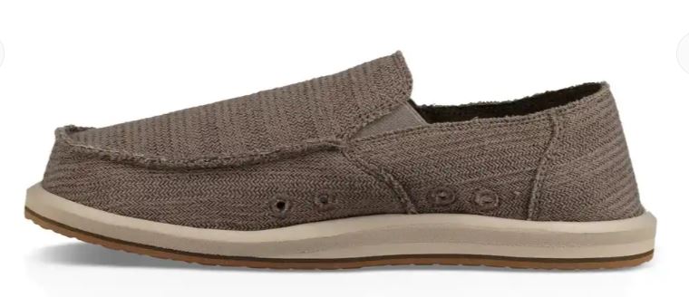 Sanuk Brindle Hemp Mens Sidewalk Surfer 1105030