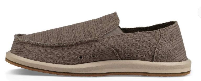 Sanuk Brindle Hemp Mens Sidewalk Surfer 1105030