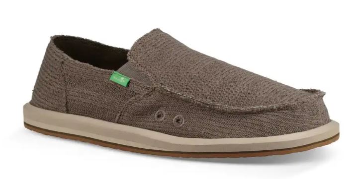 Sanuk Brindle Hemp Mens Sidewalk Surfer 1105030