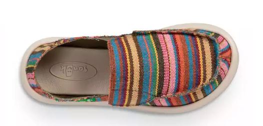 Sanuk Cabaret Kauai Blanket Lil Donna Blanket Slip-On Kids Shoes 1091269KCK