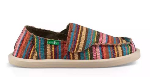 Sanuk Cabaret Kauai Blanket Lil Donna Blanket Slip-On Kids Shoes 1091269KCK