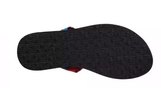 Sanuk Cabaret Kauai Blanket Yoga Sling Burst Prints Kids Sandals 1090935Y-CKBL