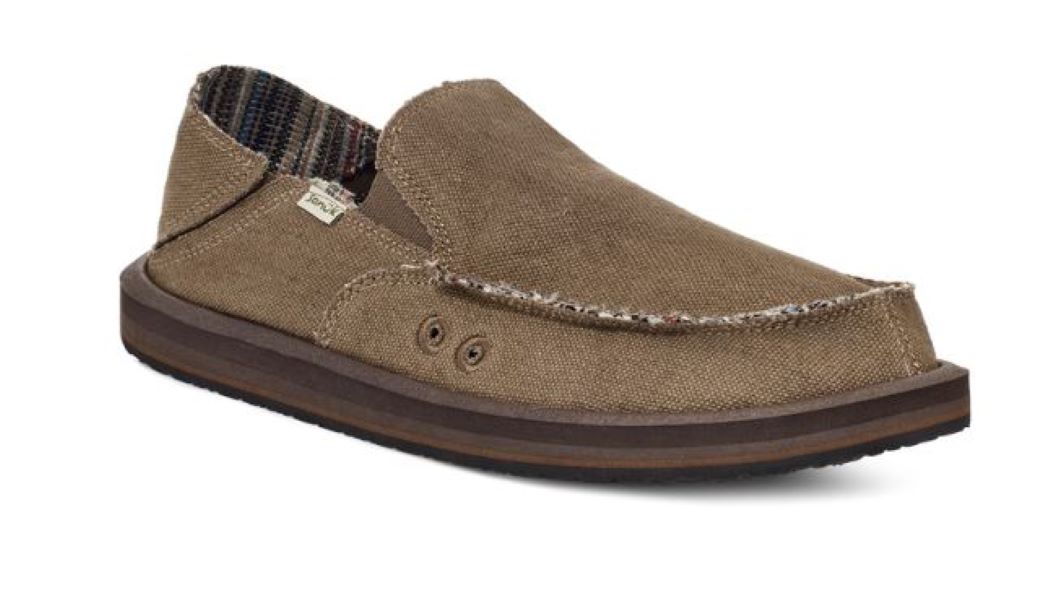 Sanuk Canteen Sidewalk Surfer ST Hemp Men's Slip On Shoes 1117753