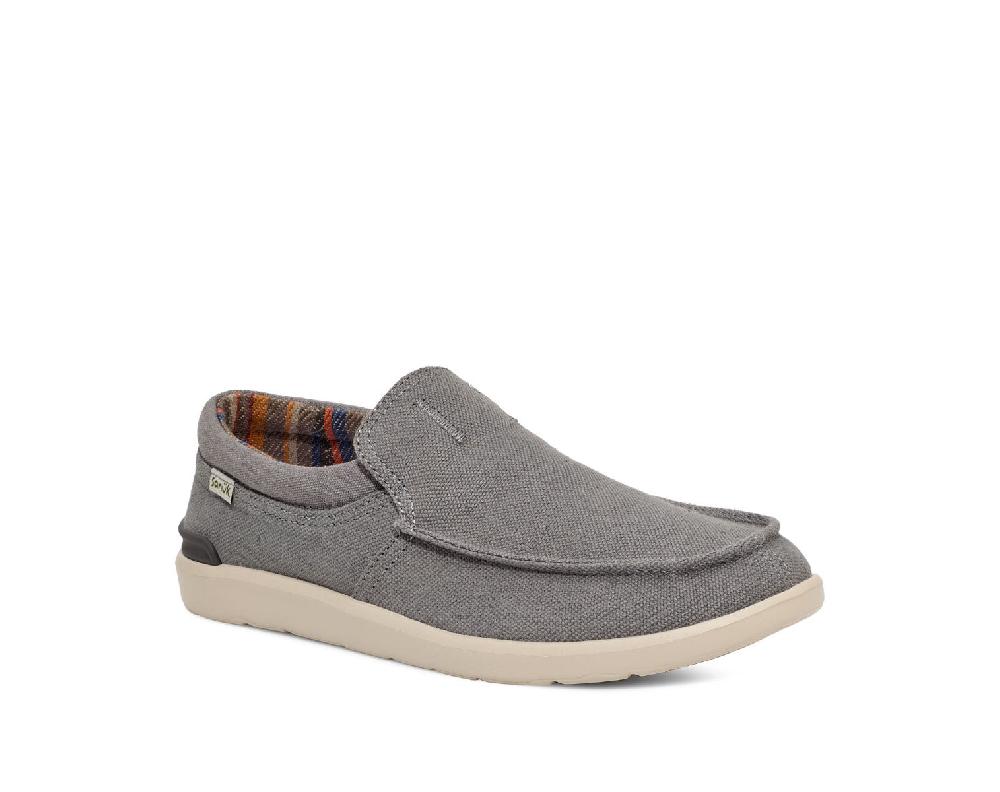 Sanuk Charcoal Hangout Lite Men's Casual Shoes 1152132-CHRC