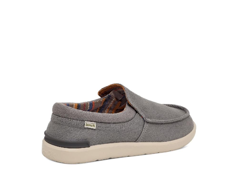 Sanuk Charcoal Hangout Lite Men's Casual Shoes 1152132-CHRC