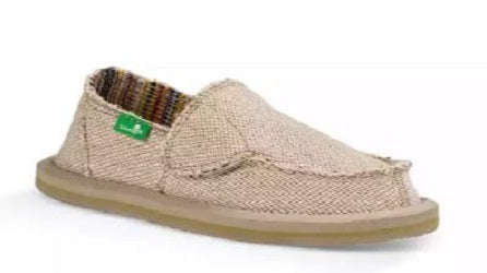 Sanuk Natural Lil Donna Hemp Kids Sidewalk Surfers Shoes 1019008K