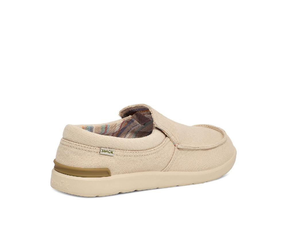 Sanuk Oatmilk Hangout Lite Men's Casual Shoes 1152132-OTM