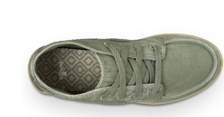 Sanuk Vee K Shawn Olive Womens Comfort Lace Up Chukka Shoes 1013820-OLV