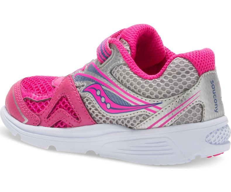 Saucony Baby Ride Pink Girls Athletic ST57173