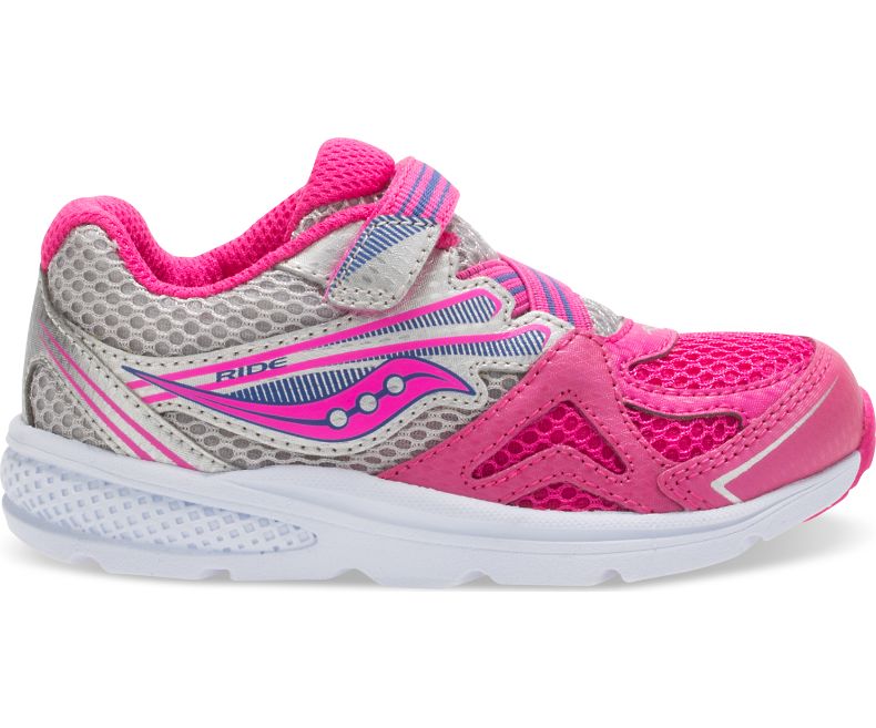 Saucony Baby Ride Pink Girls Athletic ST57173