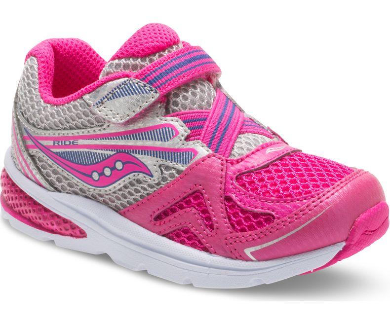 Saucony Baby Ride Pink Girls Athletic ST57173