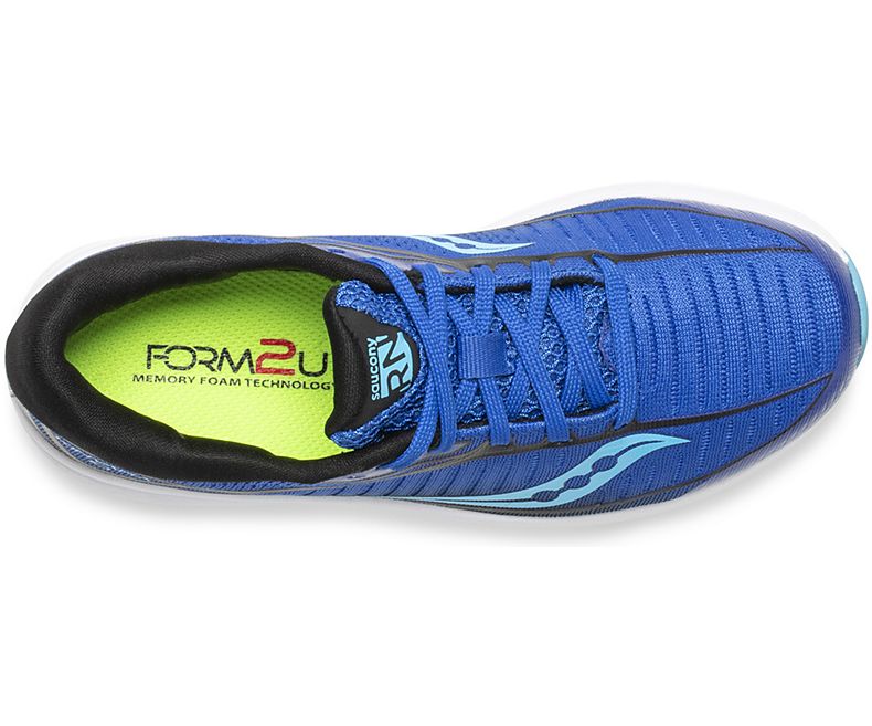 Saucony Blue/Black Kinvara 10 Big Kids Sneakers SK261821