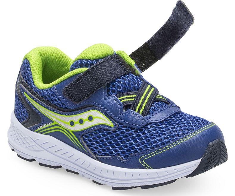 Saucony Blue/Navy Little Kids Ride 10 Junior Sneakers SL259648