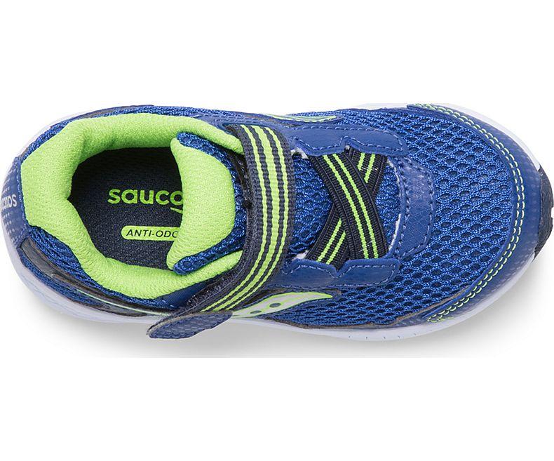 Saucony Blue/Navy Little Kids Ride 10 Junior Sneakers SL259648