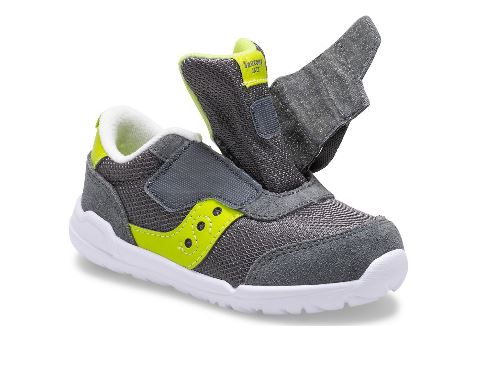 Saucony Grey Little Kids Jazz Riff Sneakers SL264026