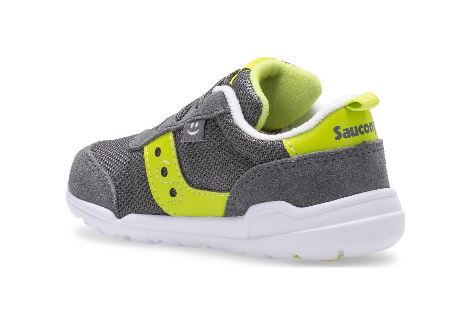 Saucony Grey Little Kids Jazz Riff Sneakers SL264026