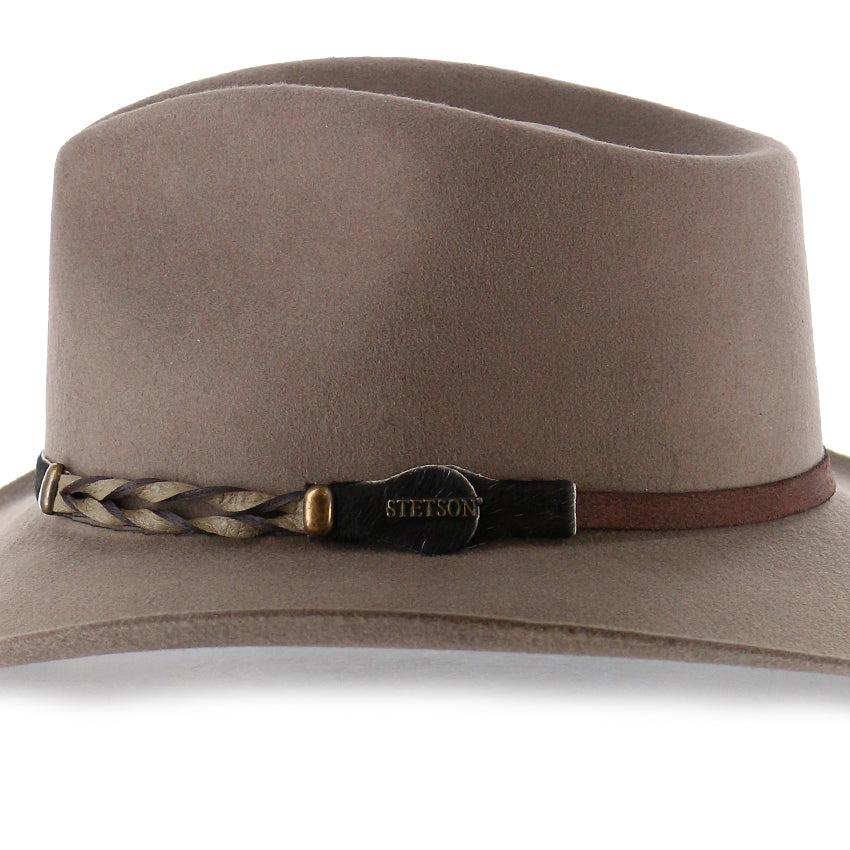 SBDFTR-1634 Stone Drifter 4X Buffalo Fur Felt Western Stetson Hat