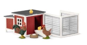 Schleich Chicken Coop 2018 Toy Figurine Kids 42421