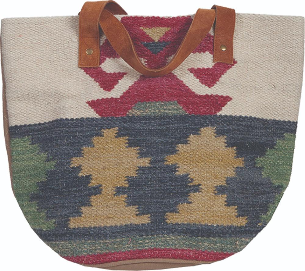 Scully Aztec Woven Print handbag B300 ***Online Only