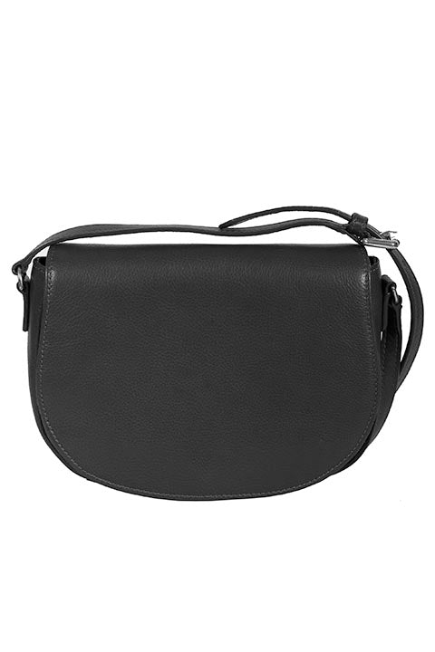Scully Black Ful Flap leather handbag wit Magnetic Snap Closure 503-24 ***Online Only