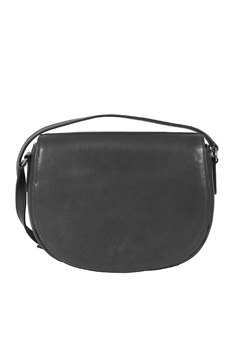 Scully full flap leather handbag with magnetic closure 502-24 BLACK ***Online Only