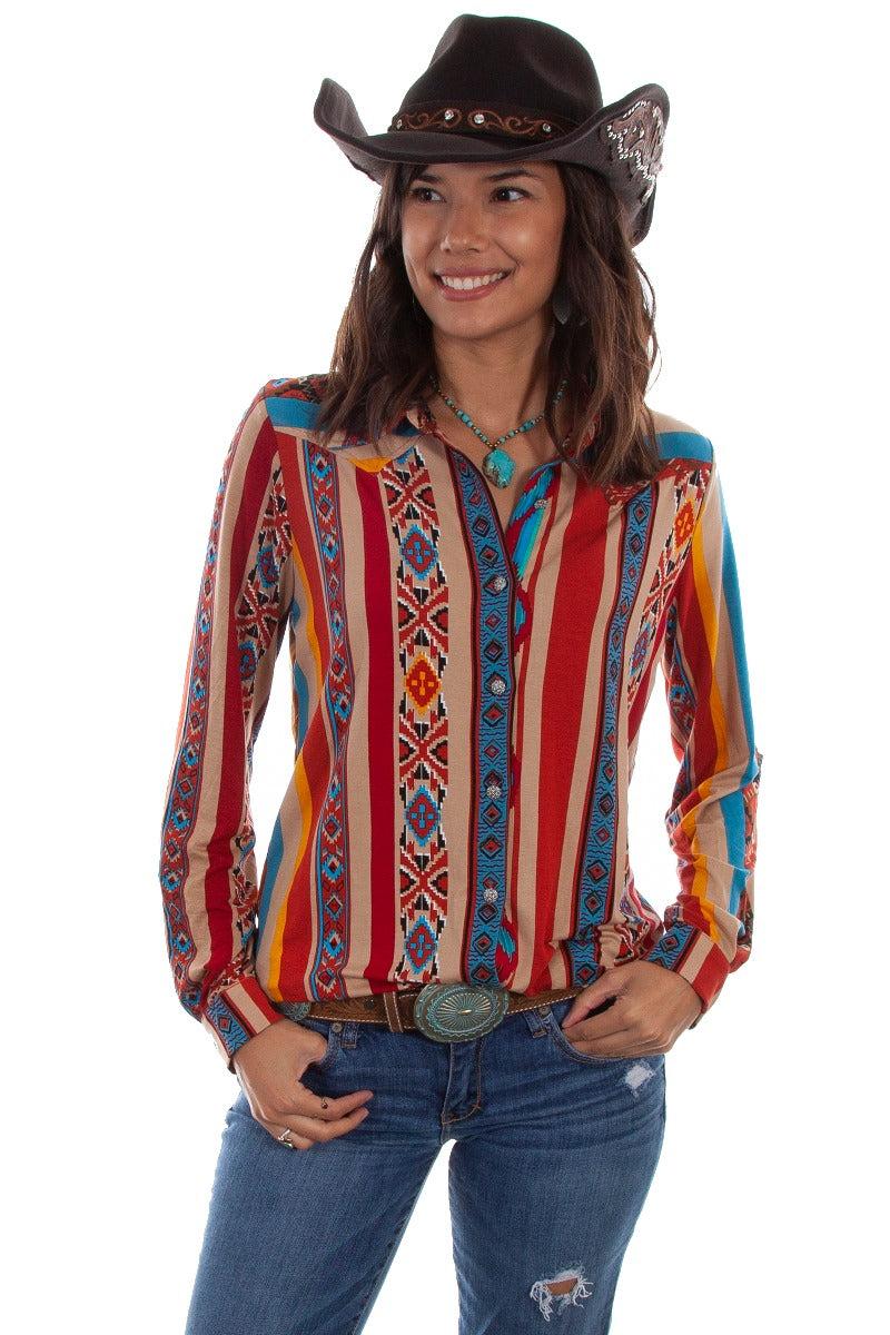 Scully Honey Creek serape western shirt HC514 ***Online Only